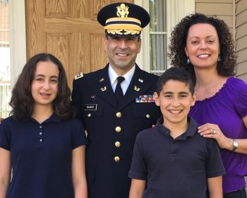 State Commissioner of Veterans Affairs Thomas J. Saadi  Promoted to Lieutenant Colonel in the United States Army Reserve