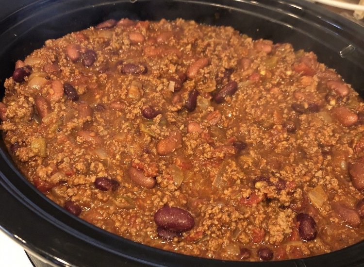 The Easiest Beef and Bean Chili
